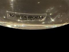  Kosta Boda AB KOSTA BODA MODERNIST CLEAR GLASS VASE - 4486943