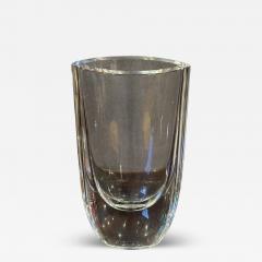  Kosta Boda AB KOSTA BODA MODERNIST CLEAR GLASS VASE - 4491068