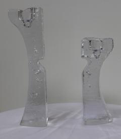  Kosta Boda AB Kosta Boda Art Glass Candle Holders - 769434