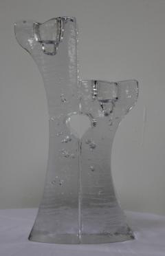  Kosta Boda AB Kosta Boda Art Glass Candle Holders - 769436