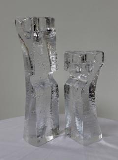  Kosta Boda AB Kosta Boda Art Glass Candle Holders - 769440