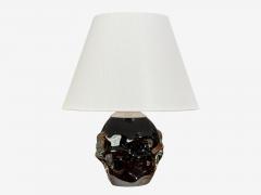  Kosta Boda AB Kosta Small Table Lamp Black Glass Sweden 1950s - 4491568