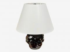  Kosta Boda AB Kosta Small Table Lamp Black Glass Sweden 1950s - 4491570
