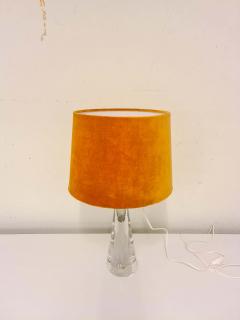  Kosta Midcentury Crystal Glass Table Lamp by Vicke Lindstrand Kosta Sweden - 2339923