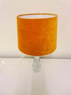  Kosta Midcentury Crystal Glass Table Lamp by Vicke Lindstrand Kosta Sweden - 2339943