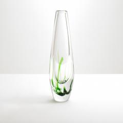  Kosta VICKE LINDSTRAND SEAWEED SERIES GLASS VASE FOR KOSTA Scandinavian modern - 2426750