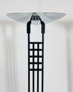 Kovacs Pair of Floor Lamps Torchieres by Robert Sonneman for George Kovacs USA 1987 - 4128666