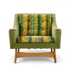  Kroehler Mfg Co Adrian Pearsall Style Kroehler American Leisure Walnut Lounge Chairs Pair - 4416556