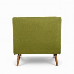  Kroehler Mfg Co Adrian Pearsall Style Kroehler American Leisure Walnut Lounge Chairs Pair - 4416560