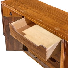  Kroehler Mfg Co Kroehler Mid Century Rosewood and Walnut Lowboy Dresser - 4692354