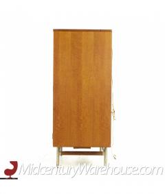  Kroehler Mfg Co Kroehler Signature Mid Century Walnut and Rosewood Highboy Armoire - 3117911