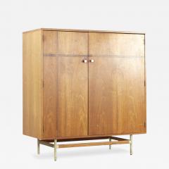  Kroehler Mfg Co Kroehler Signature Mid Century Walnut and Rosewood Highboy Armoire - 3123708