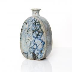  Krukmakaren OVAR NILSSON TEXTURED GLAZED STONEWARE VASE KRUKMAKAREN H GAN S SWEDEN  - 2664086