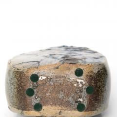  Krukmakaren OVAR NILSSON TEXTURED GLAZED STONEWARE VASE KRUKMAKAREN H GAN S SWEDEN  - 2664093