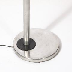  Kurt Versen Art Deco Brushed Aluminum Black Enamel Flip Top Floor Lamp by Kurt Versen - 4403546