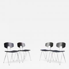  Kusch Co Set four 1970s Walter Leeman chairs for Kusch Co - 2975090