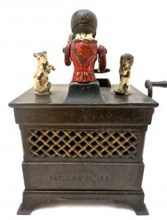  Kyser Rex Co Organ Bank with Cat and Dog Circa 1882 American - 429040