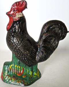  Kyser Rex Co Rooster Mechanical Bank American Circa 1880s - 502535
