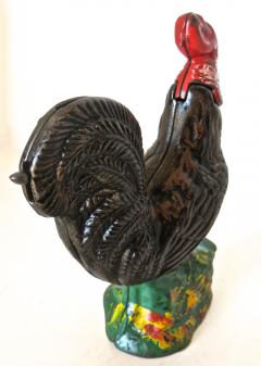  Kyser Rex Co Rooster Mechanical Bank American Circa 1880s - 503214