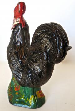  Kyser Rex Co Rooster Mechanical Bank American Circa 1880s - 503215