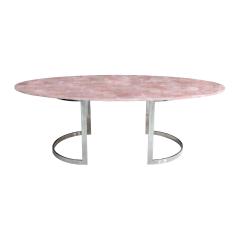  L A Studio Contemporary Dining Table Made of Rose Quartz Designed by L A Studio - 2154259