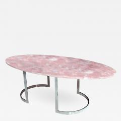  L A Studio Contemporary Dining Table Made of Rose Quartz Designed by L A Studio - 2155468