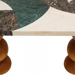  L A Studio Marquetry Marble Console by L A Studio Spain - 4316867
