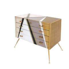  L A Studio Mid Century Modern Style Italian Commode by L A Studio - 2206107