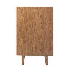  L A Studio Mid Century Modern Style Oak Wood pair of Italian Sideboards by L A Studio - 2204309