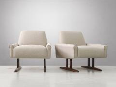  L Atelier San Paulo Rare Midcentury Pair of LAtelier Armchairs Made by Brazilian Hardwood - 2268219