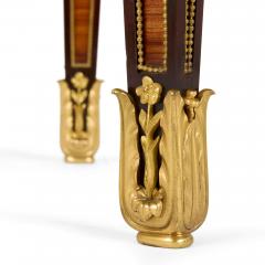  L Escalier de Cristal Pair of antique ormolu mounted vitrine cabinets by LEscalier de Cristal - 4136418