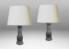  L Hjorth Keramik Pair of Table Lamps by L Hjorth - 4176464