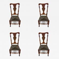  L JG Stickley Set of Four Stickley Made Colonial Revival Hudson River Valley Chairs - 2933809