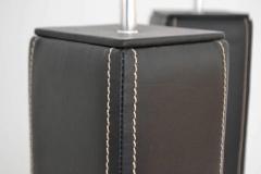  L Paul Brayton Ltd Pair of Mid Century Leather Table Lamps - 909526