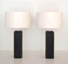  L Paul Brayton Ltd Pair of Mid Century Leather Table Lamps - 909530