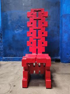  LAS NIMAS ESTALO chair red throne - 3840687