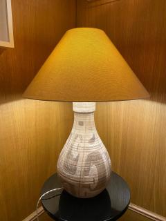  LES POTIERS D ACCOLAY Ceramic Table Lamp Accolay France 1960s - 2273581