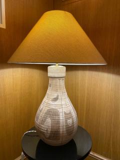  LES POTIERS D ACCOLAY Ceramic Table Lamp Accolay France 1960s - 2273582