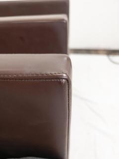  LINLEY London Fabulous Pair of Mid Century Leather Arm Chairs by LINLEY London - 4347890