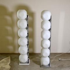  LUCI Set of two Italian floor lamps space age by Luci mod 440 - 3990070