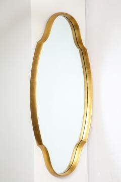  La Barge 1960s Mid Century Modern Gold Leaf Mirror In the Style Of La Barge - 2420524