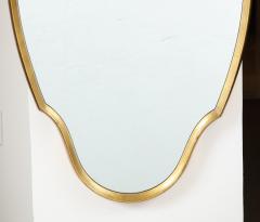 La Barge 1960s Mid Century Modern Gold Leaf Mirror In the Style Of La Barge - 2420528