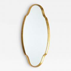  La Barge 1960s Mid Century Modern Gold Leaf Mirror In the Style Of La Barge - 2425129
