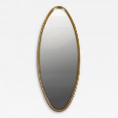  La Barge Elongated Oval Giltwood Mirror - 2965169