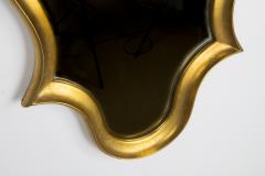  La Barge Gold Leaf Framed Cartouche Mirror 1960s - 334028