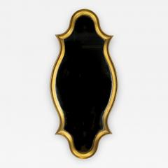  La Barge Gold Leaf Framed Cartouche Mirror 1960s - 334156