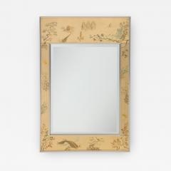  La Barge LaBArge Gold Leaf Chinoiserie Eglomise Mirror - 2721136