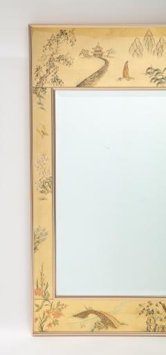  La Barge LaBarge Gold Leaf Chinoiserie Mirror - 2491886