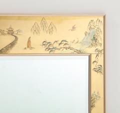 La Barge LaBarge Gold Leaf Chinoiserie Mirror - 2491890