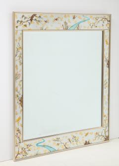  La Barge LaBarge Silver Leaf Chinoiserie Mirror - 2715757